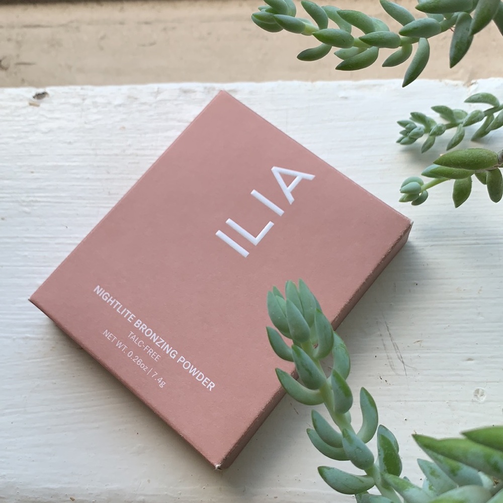 ILIA bronzer in “drawn in”